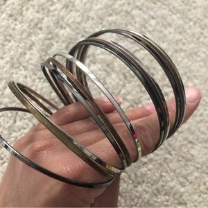 BUNDLE 10 for $10 Bangle bracelets costume jewelry
